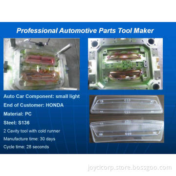 High-end Auto Parts  Mould Plastic Injection Mold making in China for Nissan Auto Parts